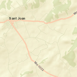 Sant Joan Street Map