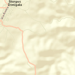Siurgus Donigala Street Map