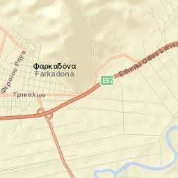 Farkadóna Street Map