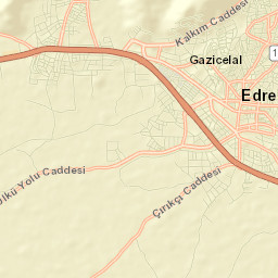 Edremit Street Map