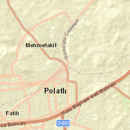 Polatlı Street Map