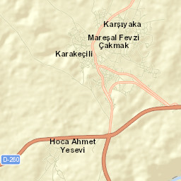 Karakeçili Street Map
