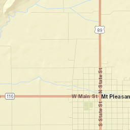 85 West Main Street, Mount Pleasant Street Map