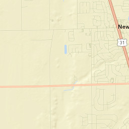 New Whiteland Street Map