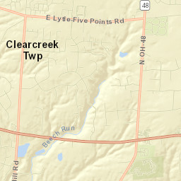 Five Points Street Map