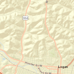 Logan Street Map