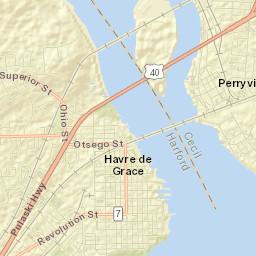 Perryville Street Map
