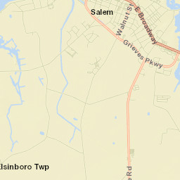 Salem Street Map
