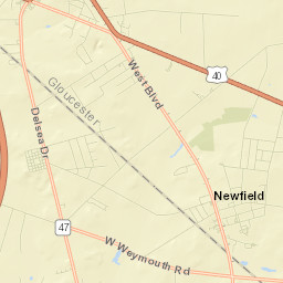 Newfield Street Map