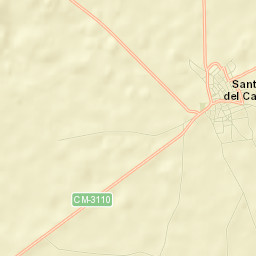Santa María del Campo Rus Street Map