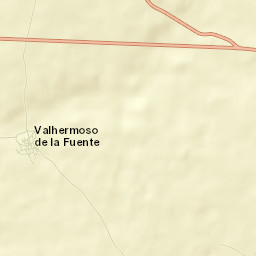Valhermoso de la Fuente Street Map
