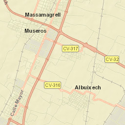 Massamagrell Street Map
