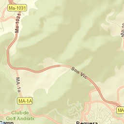 Camp de Mar Street Map