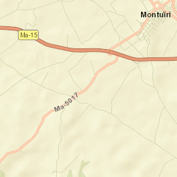 Montuïri Street Map