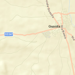 Guasila Street Map