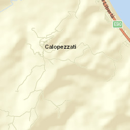 Caloppezzati Street Map