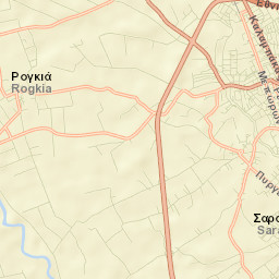 Pyrgetós Street Map