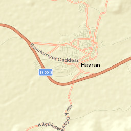 Havran Street Map