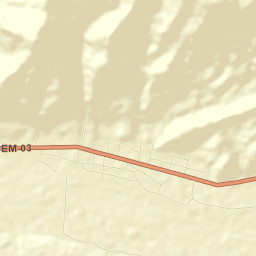 Daroot-Korgon Street Map