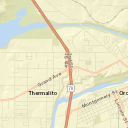 Oroville Street Map
