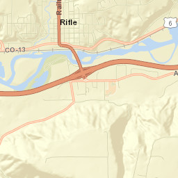 Rifle Street Map