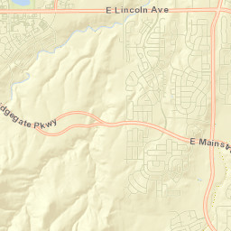 2043-2107 East Lincoln Avenue, Parker, CO Street Map