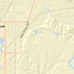 North Terre Haute Street Map