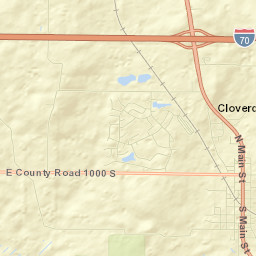 Cloverdale Street Map