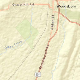 Woodsboro Street Map