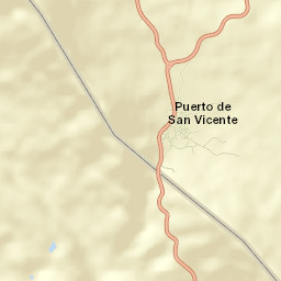 Puerto de San Vicente Street Map
