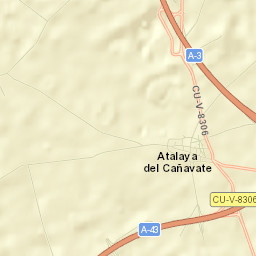 Atalaya del Cañavate Street Map
