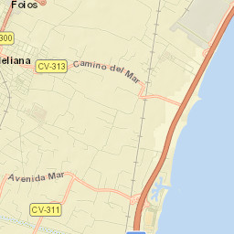 Albalat dels Sorells Street Map