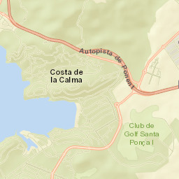 Santa Ponsa Street Map