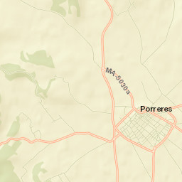 Porreres Street Map