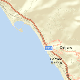 Cetraro Street Map