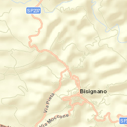 Bisignano Street Map