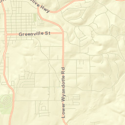 South Oroville Street Map