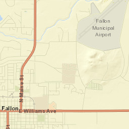 Fallon Street Map