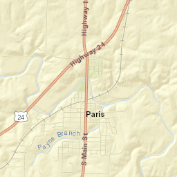 299 North Main Street, Paris, MO 65275 Street Map