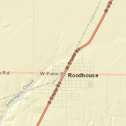 Roodhouse Street Map