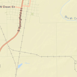 Virden Street Map