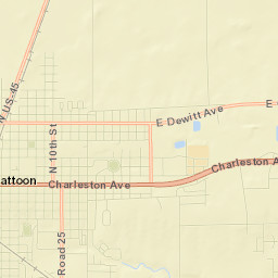 Mattoon Street Map
