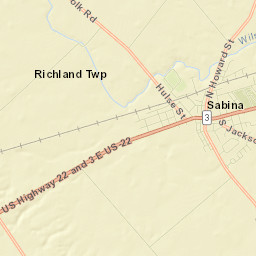 Sabina Street Map