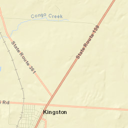 Kingston Street Map