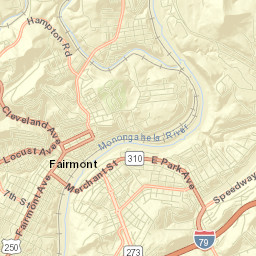 Fairmont Street Map