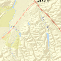 Fort Ashby Street Map