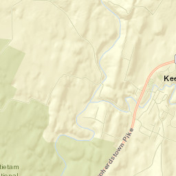 Keedysville Street Map