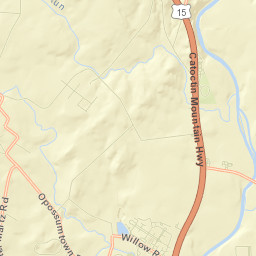 Frederick County Street Map