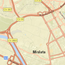 Mislata Street Map