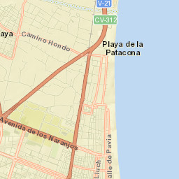 Alboraya Street Map